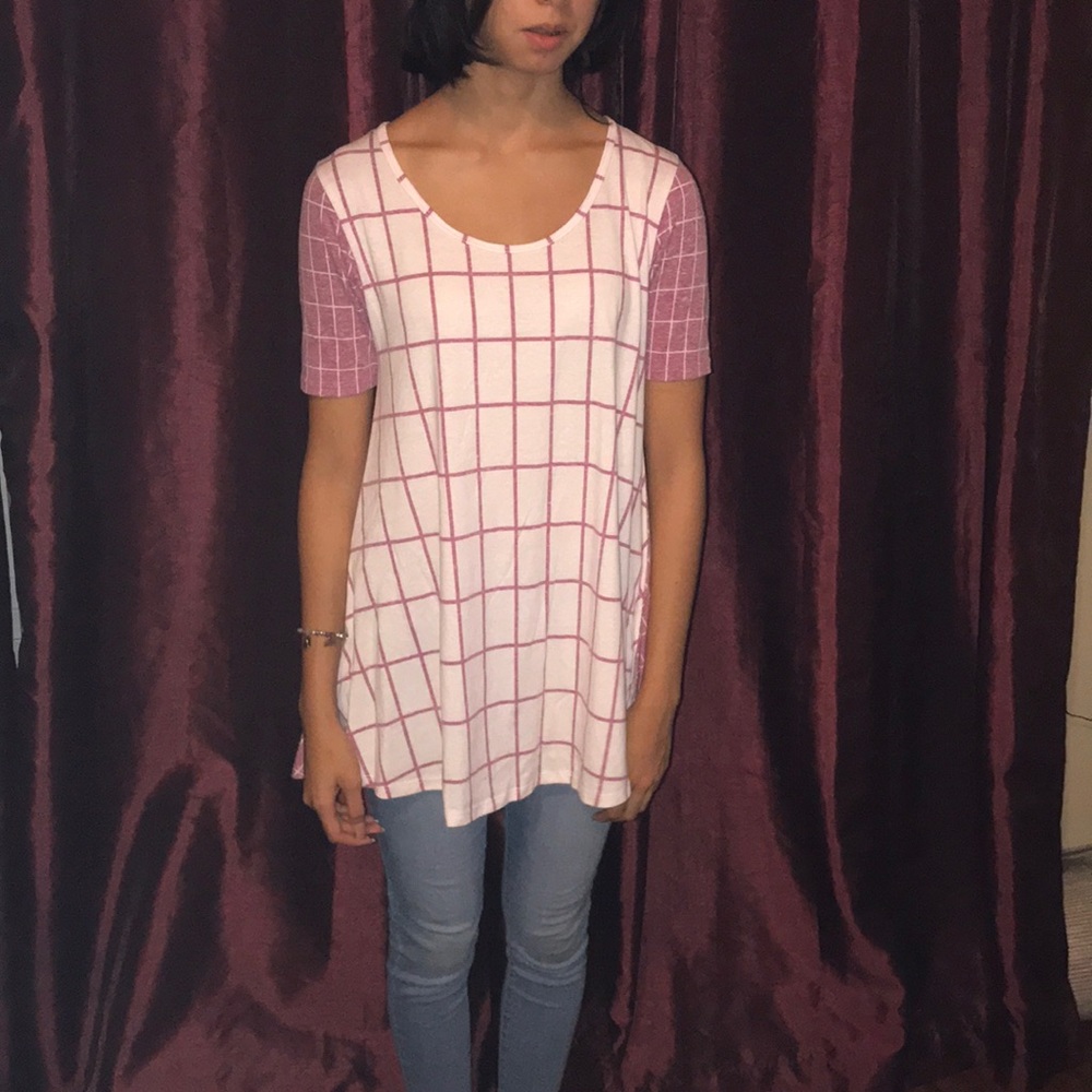 LULAROE XXS TOP split side